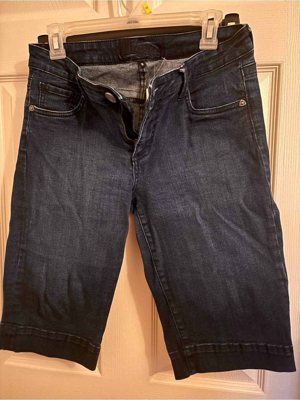 Dark Blue Women's Denim Jean Shorts